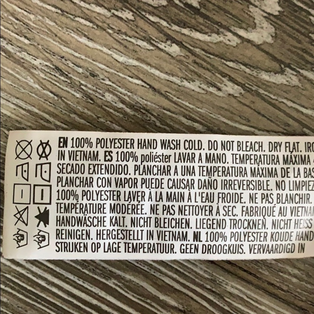 NWT Forever 21 orange dressy knot tie medium top - Picture 6 of 7